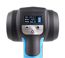 Écran LCD du pistolet à percussion HERO FX